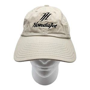 Honda Jet Hat Honda Aircraft Baseball Cap Hat Tan Blue Embroidered Adjustable